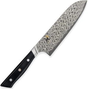 MIYABI 54487-181 800DP Santoku Knife, 7.1 inches (180 mm), Damascus Knife, Santoku Knife, Multi-Layer Steel, Made in Seki City, Gifu Prefecture