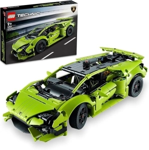 LEGO Technic Lamborghini Huracán Tecnica 42161 Building Toy Set for Kids Aged 9+ Who Love Super Sports Car Toys (806 Pieces)