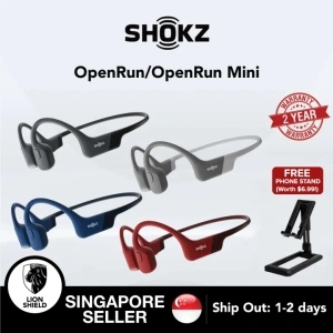 (SG) SHOKZ OpenRun / OpenRun Mini Open-Ear Wireless Bone Conduction Headphones/Headset