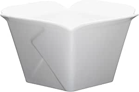 Fortessa Fortaluxe Food Truck Chic Large Take Out Box, 6 x3.5-Inch, Set of 4