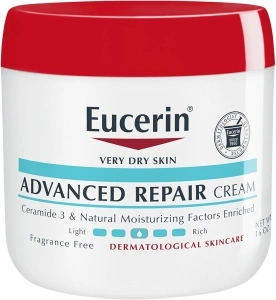 Eucerin Advanced Repair Crème, 16 Ounce (Packaging May Vary)