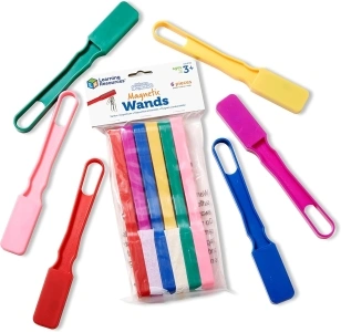 Learning Resources LER0762 Magnetic Wands 8 in L