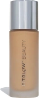 Fitglow Beauty - Natural Foundation+ Photo-Filtering Foundation | Vegan, Woman-Owned Clean Beauty (F3.7 - Medium Warm, Golden Undertones)