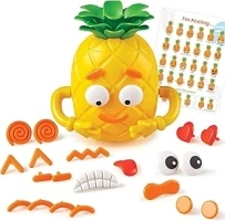 Learning Resources Big Feelings Pineapple, Social Emotional Toy, Creative Play, Body Awareness, Ages 3+, multi,Multicolor