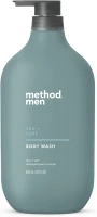 Method Men Body Wash, Sea + Surf, 28oz, 1 pack, color:white