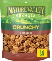 Nature Valley Granola Cinnamon Crunchy Granola, 16 OZ Resealable Bag