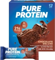 Pure Protein Chocolate Deluxe Protein Bars, 1.76 oz, 12 Count