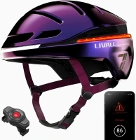 LIVALL EVO21 Smart Helmet, Medium, Ultraviolat